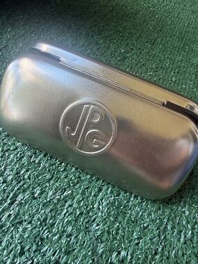 Vintage Jean Paul Gaultier JPG brand Matte Black Sunglasses Case